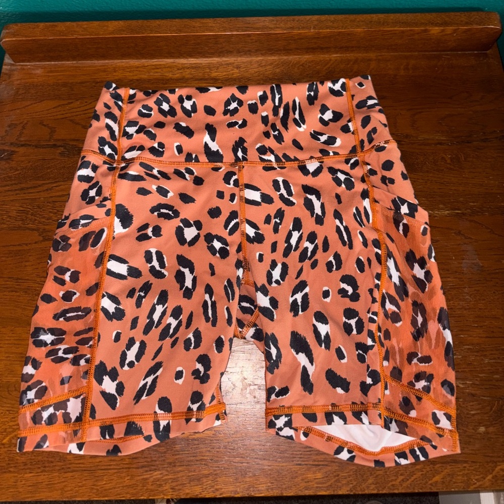 Leopard Print Women's Shorts